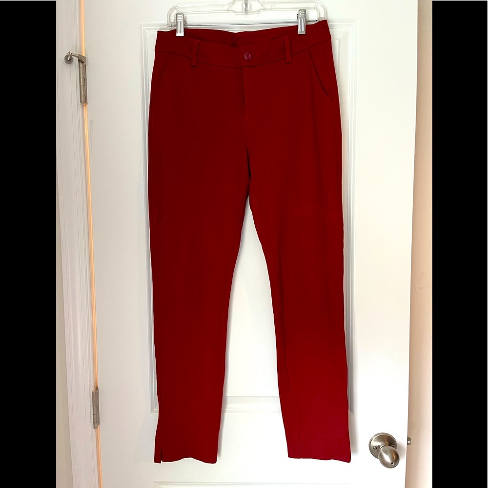 CAbi Bold Red Women's Trousers